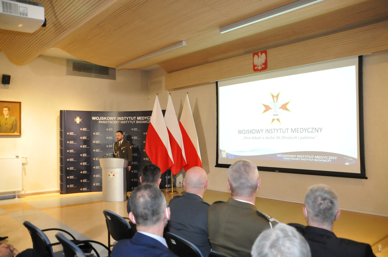Obchody Uroczystości 20-lecia działalności Wojskowego Instytutu Medycznego w Warszawie