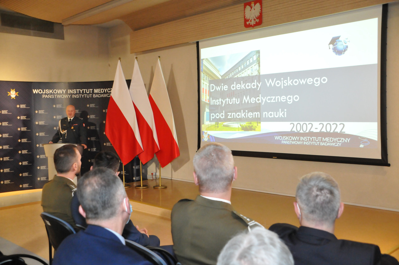 Obchody Uroczystości 20-lecia działalności Wojskowego Instytutu Medycznego w Warszawie