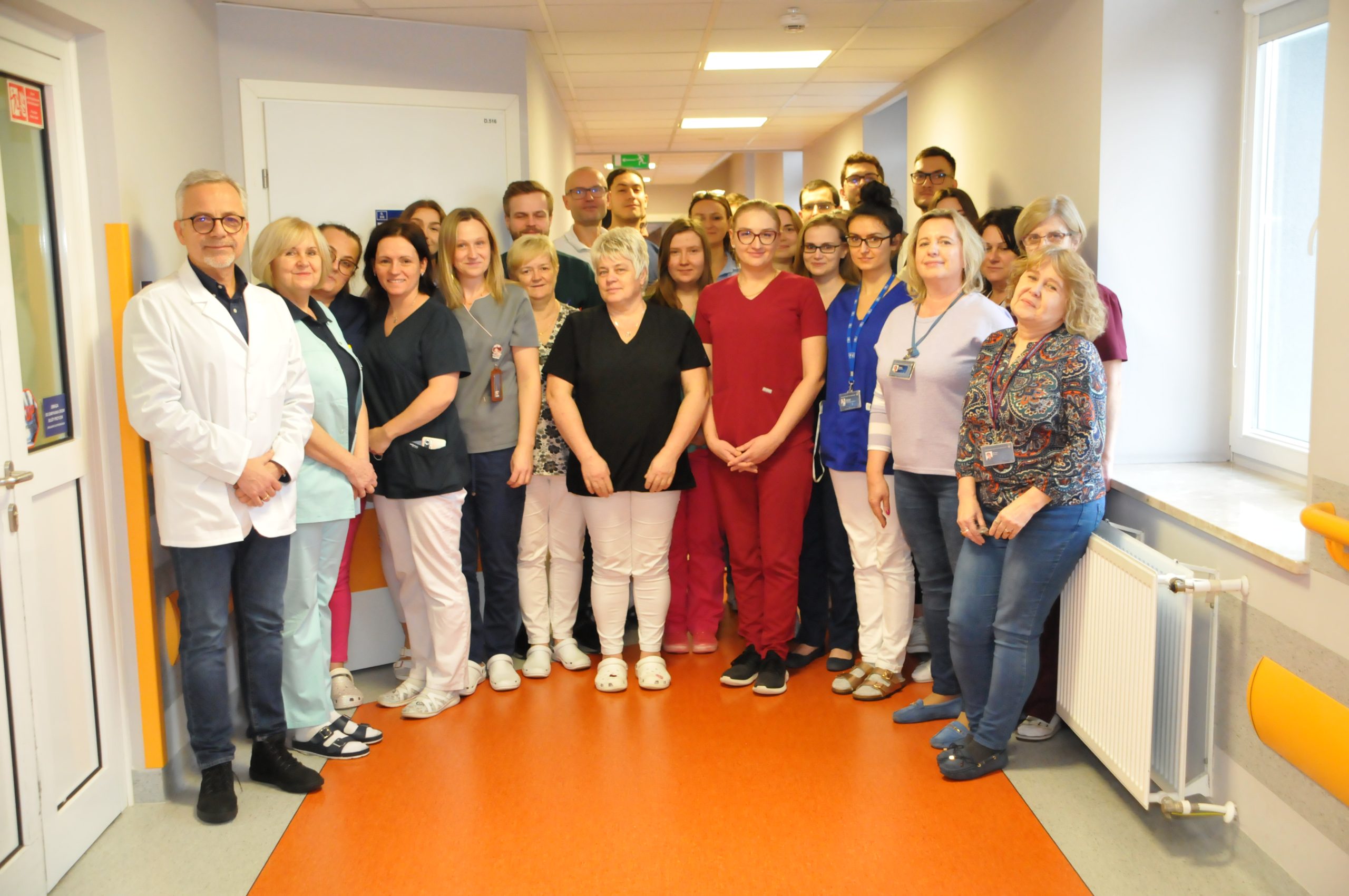 Pracownicy Kliniki Gastroenterologii i Chorób Wewnętrznych WIM