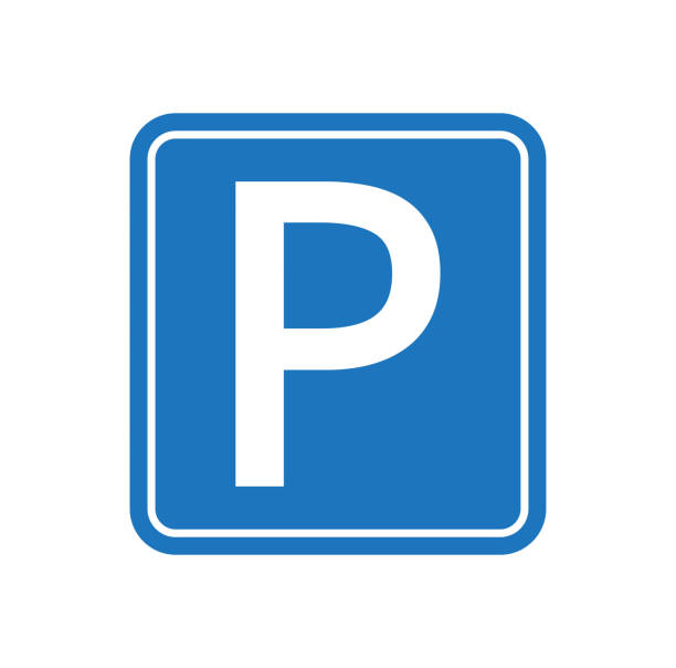 Znak drogowy parking