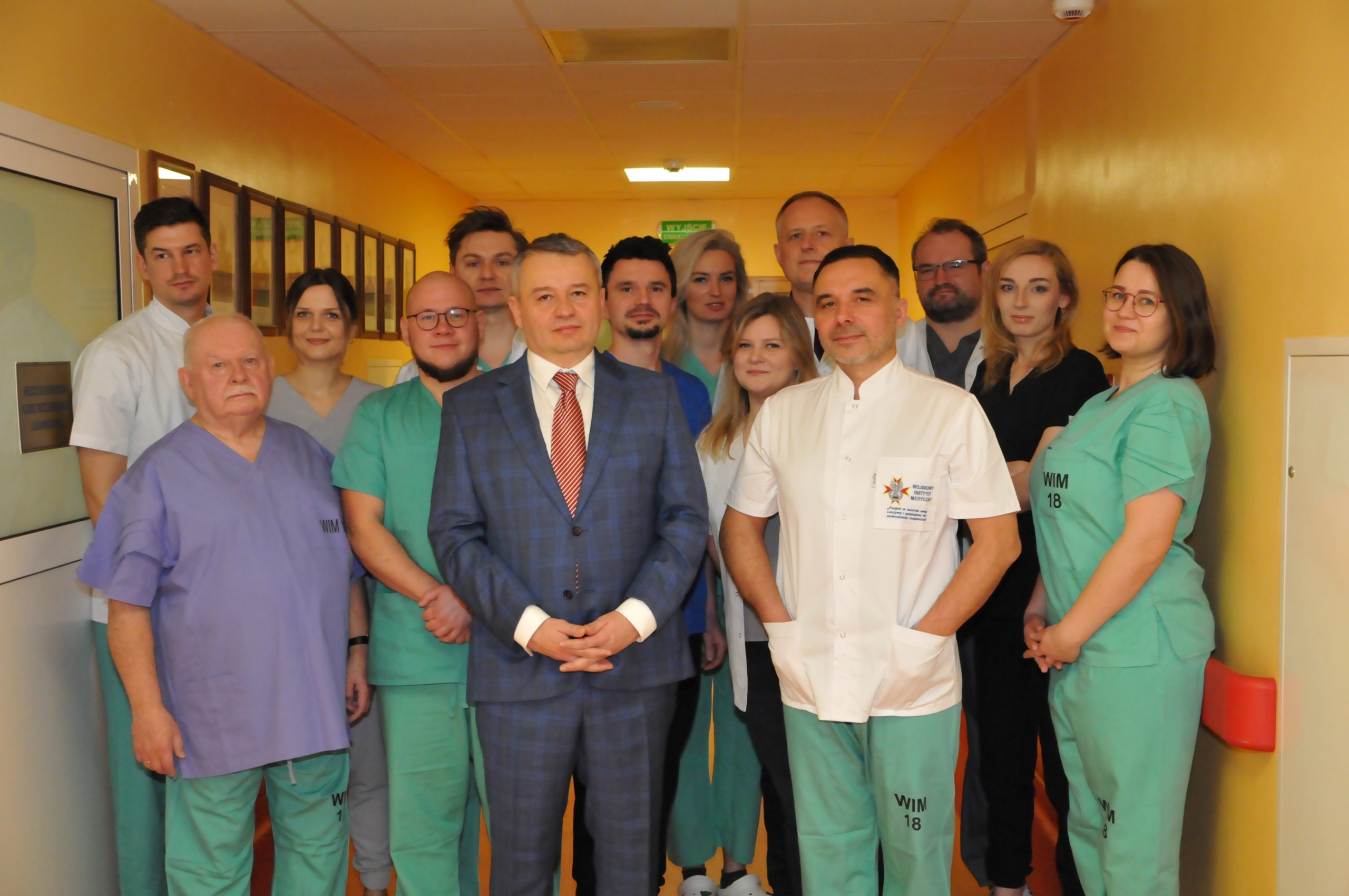 Pracownicy Kliniki Chirurgii Ogólnej, Onkologicznej, Metabolicznej i Torakochirurgii