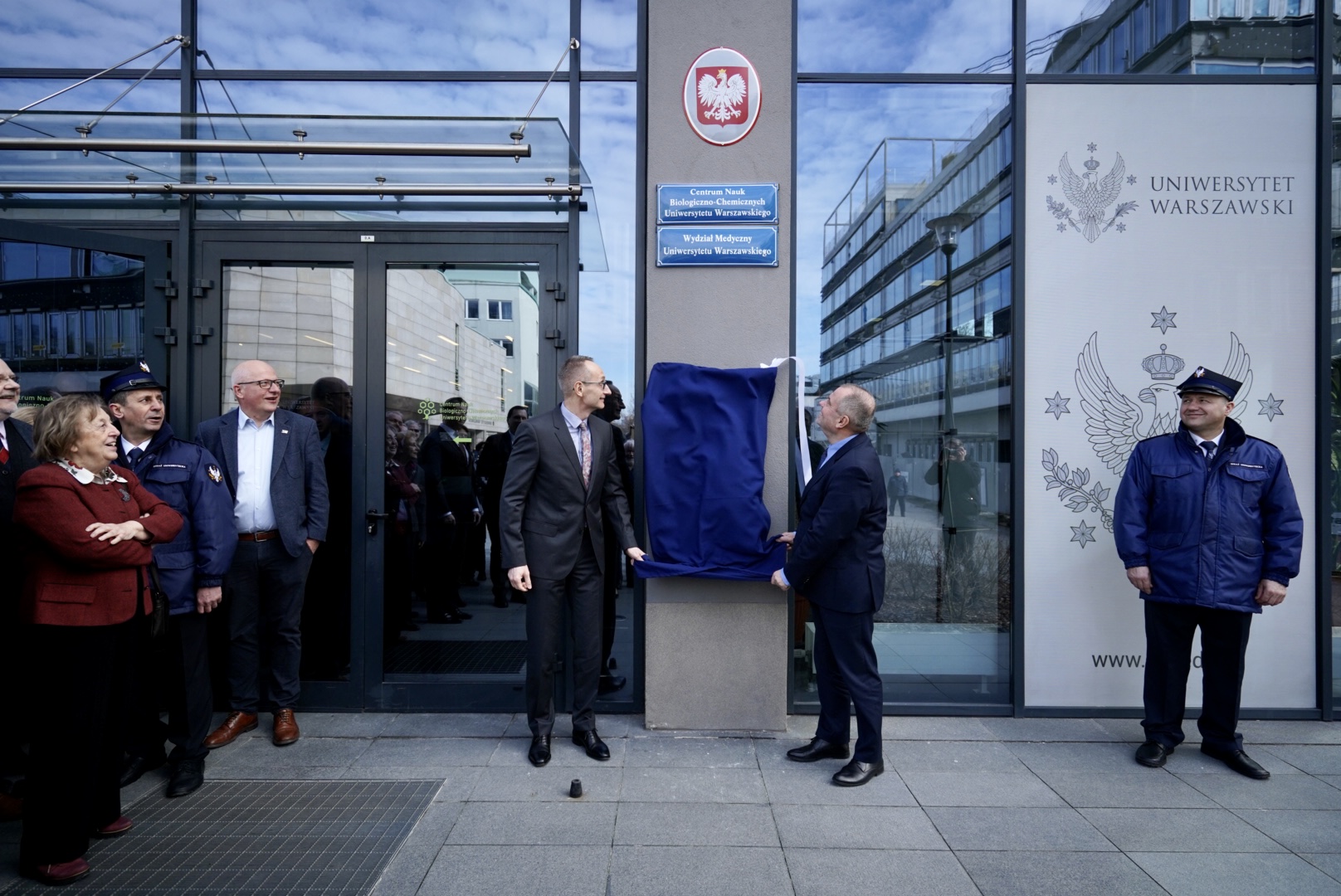 Centrum Nauk Biologiczno-Chemicznych UW Otwarcie