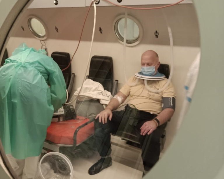 terapia w komorze hiperbarycznej Wojskowego Instytutu Medycznego w Warszawie