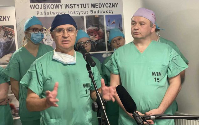 Kursy robotyczne w Wojskowym Instytucie Medycznym