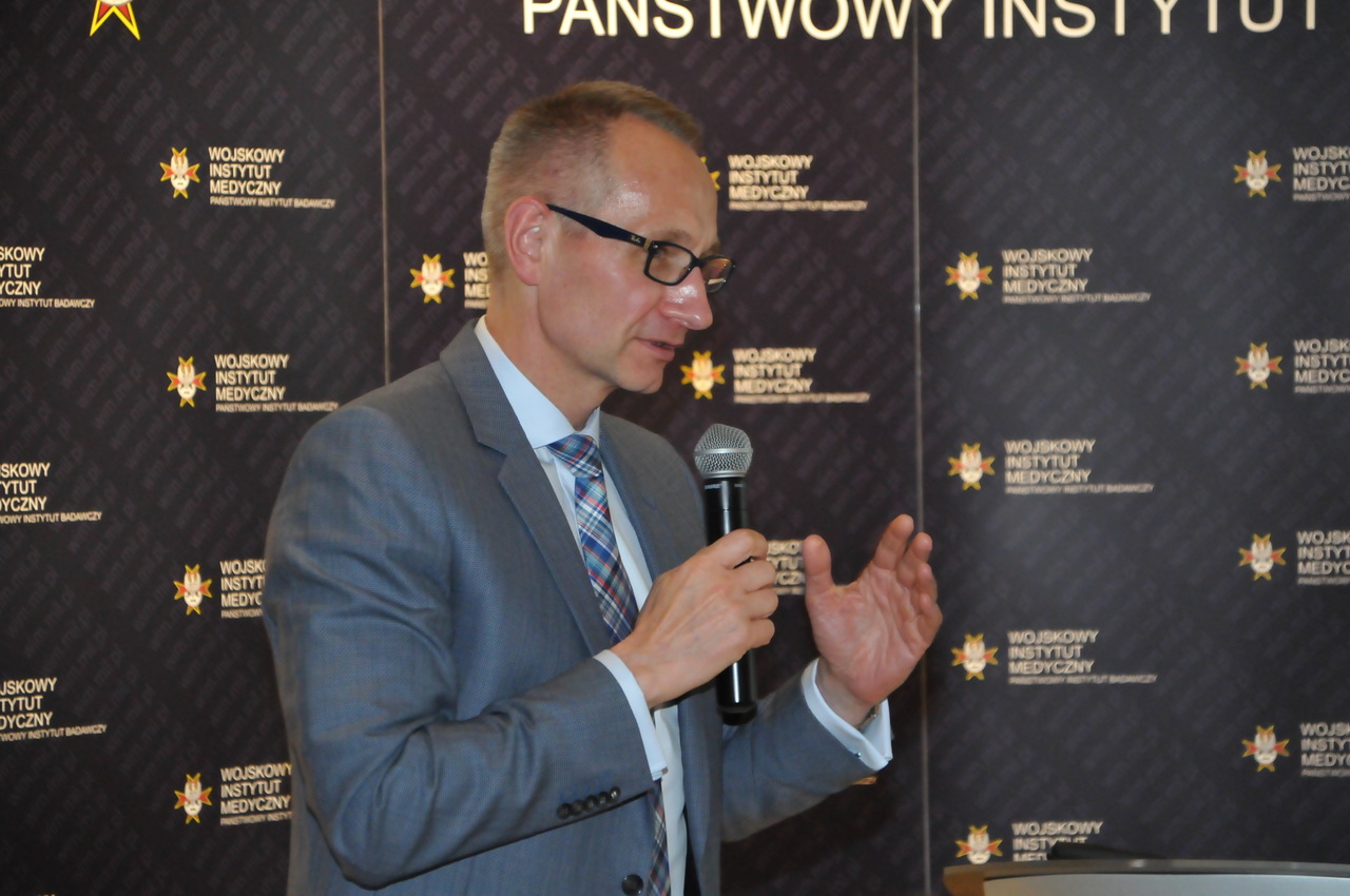 Dyrektor WIM-PIB Grzegorz Gielerak podczas Konferencji Teleporady Medyczne