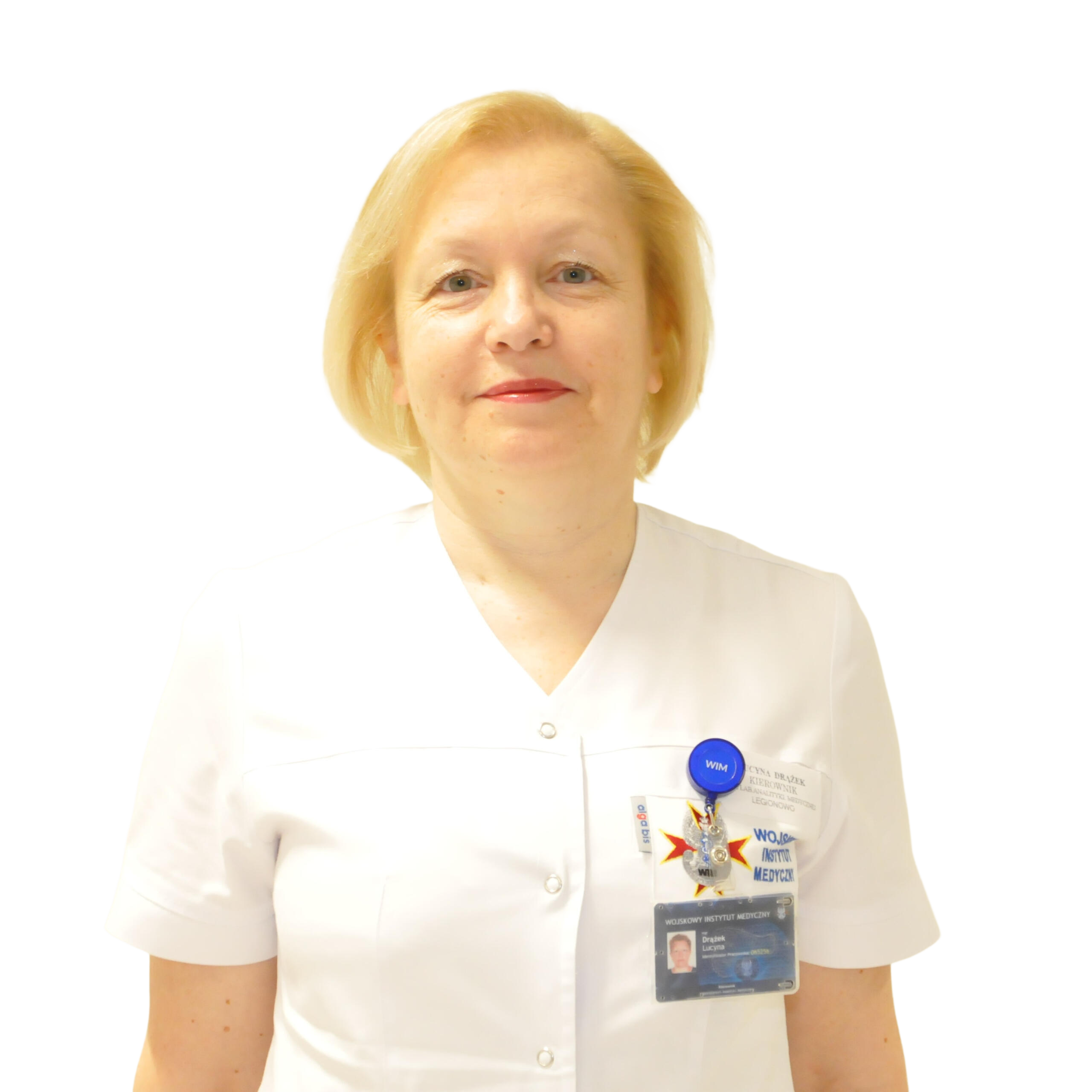 Lucyna Drążek Kierownik Labolatorium