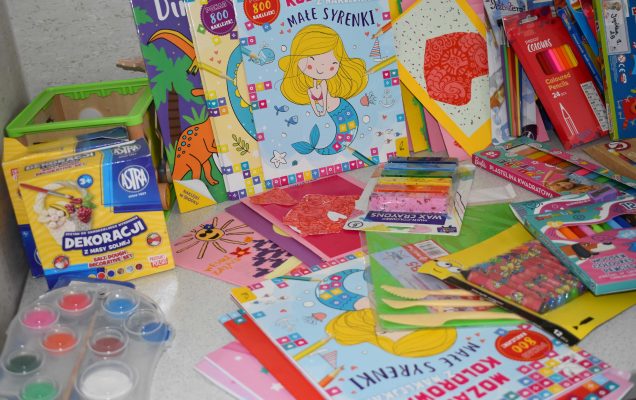 Prezenty dla pacjentów Kliniki Pediatrycznej