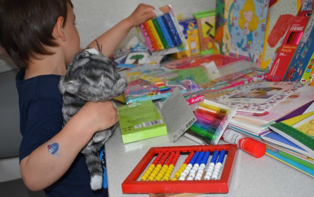 Prezenty dla pacjentów Kliniki Pediatrycznej