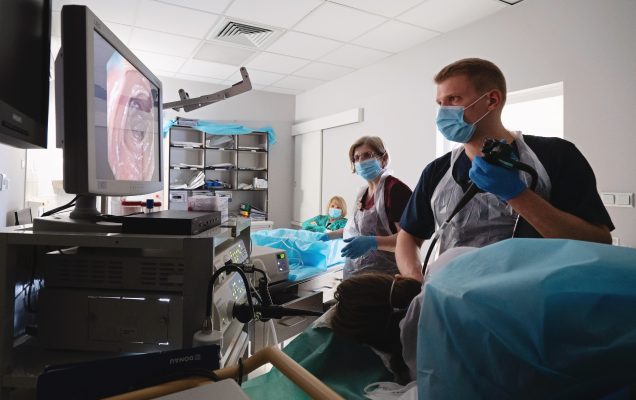 Operacja gastroenterologiczna w Wojskowym Instytucie Medycznym w Warszawie