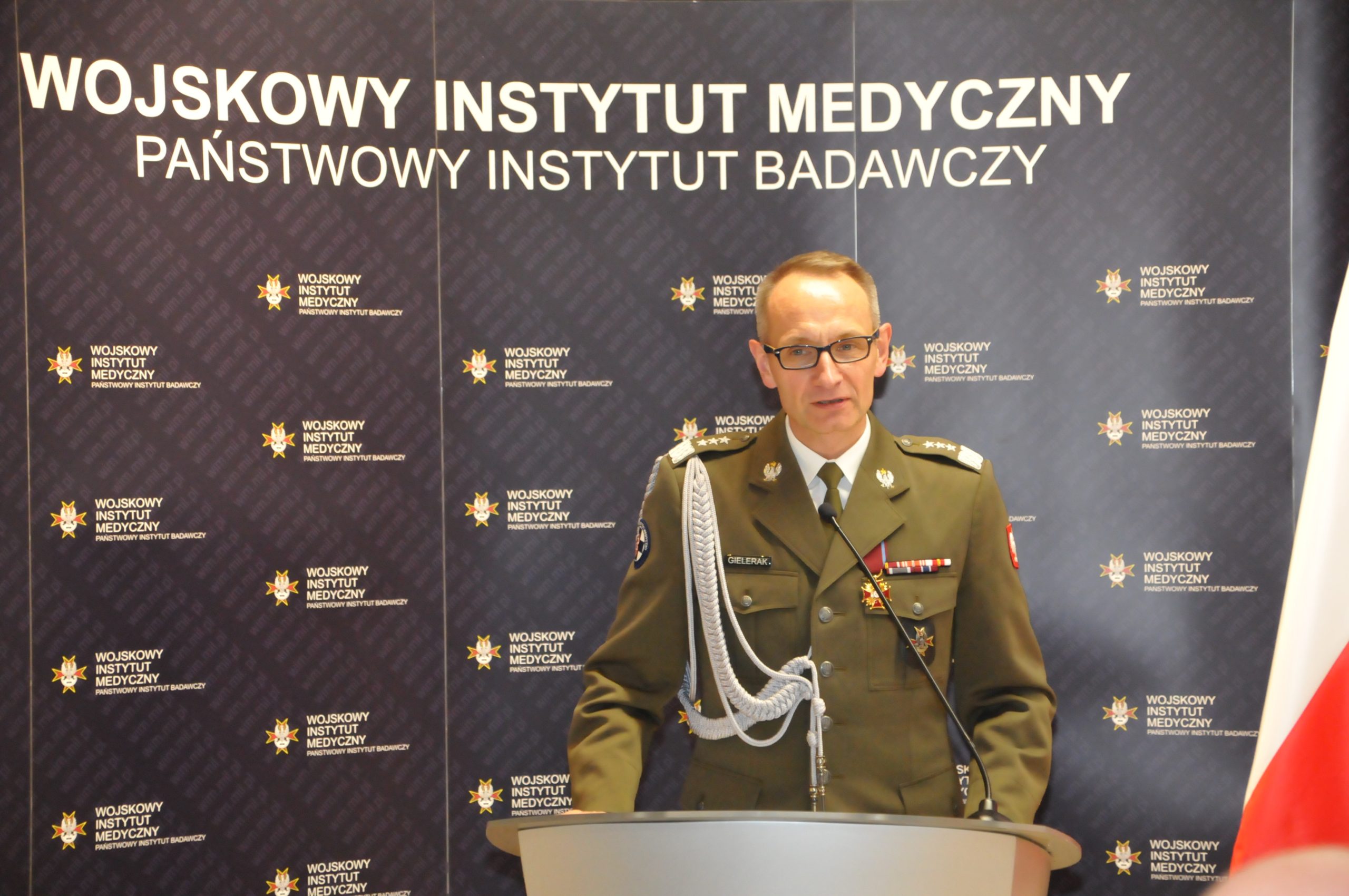 Grzegorz Gielerak Obchody Dnia Pielęgniarki, Pielęgniarza i Położnej w Wojskowym Instytucie Medycznym w Warszawie