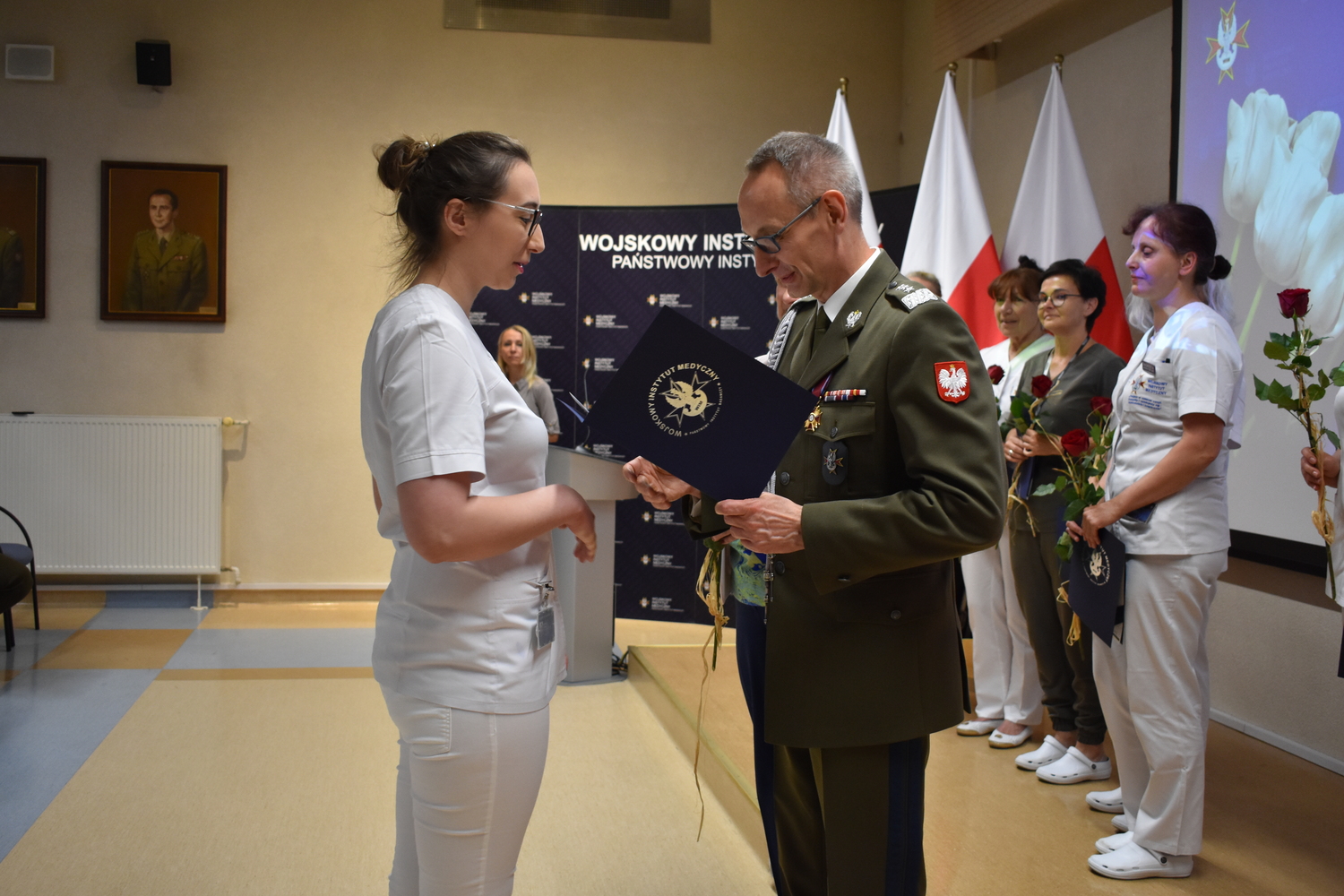 Odznaczenia i Wyróżnienia dla Diagnostów Laboratoryjnych w Wojskowym Instytucie Medycznym w Warszawie
