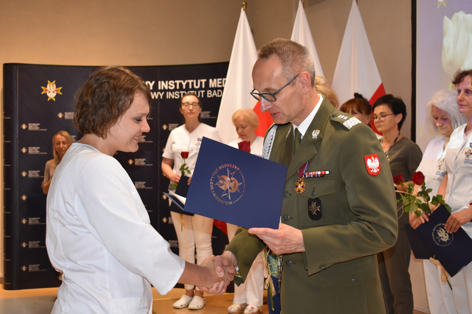 Odznaczenia i Wyróżnienia dla Diagnostów Laboratoryjnych w Wojskowym Instytucie Medycznym w Warszawie