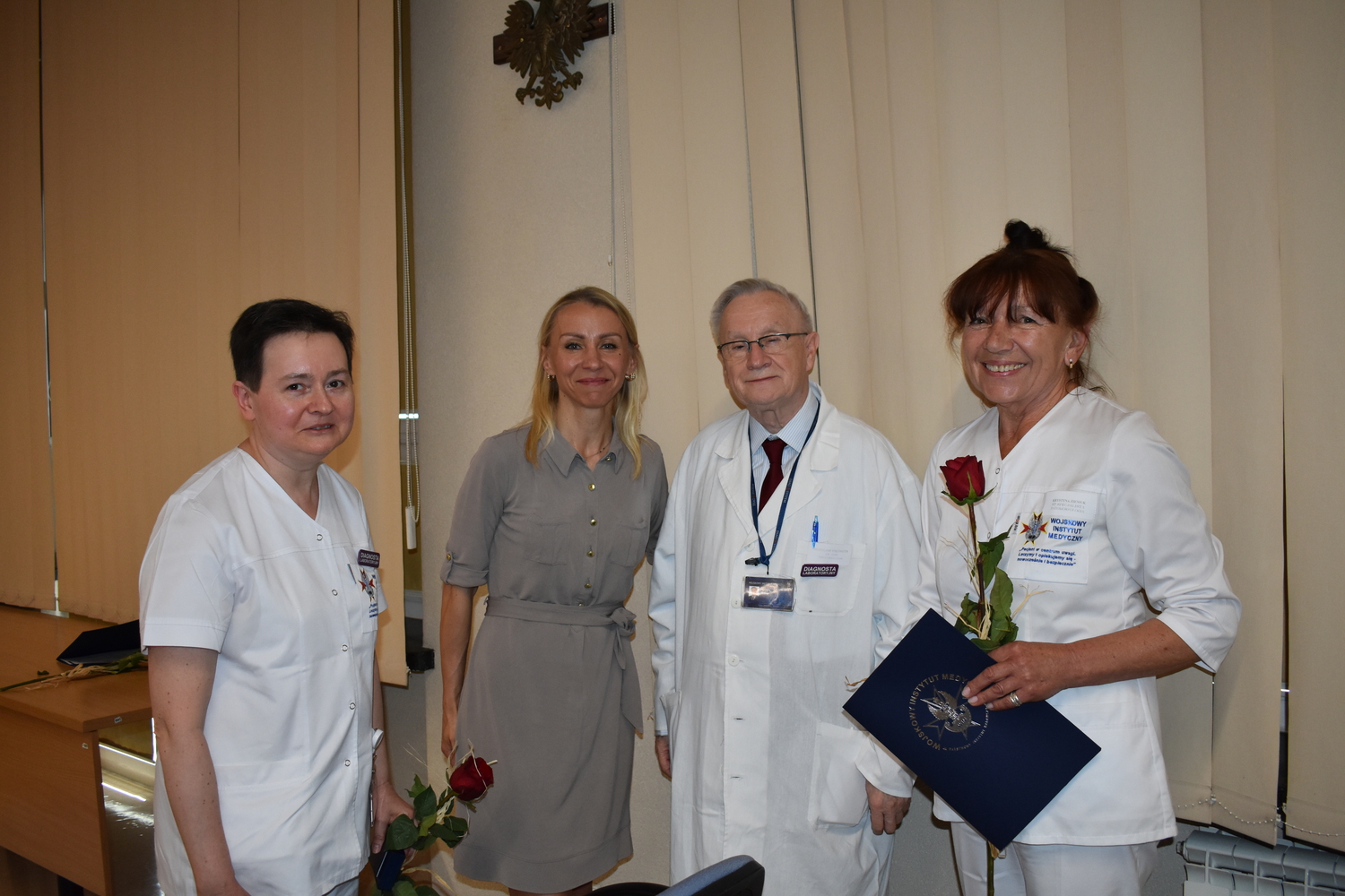 Odznaczenia i Wyróżnienia dla Diagnostów Laboratoryjnych w Wojskowym Instytucie Medycznym w Warszawie