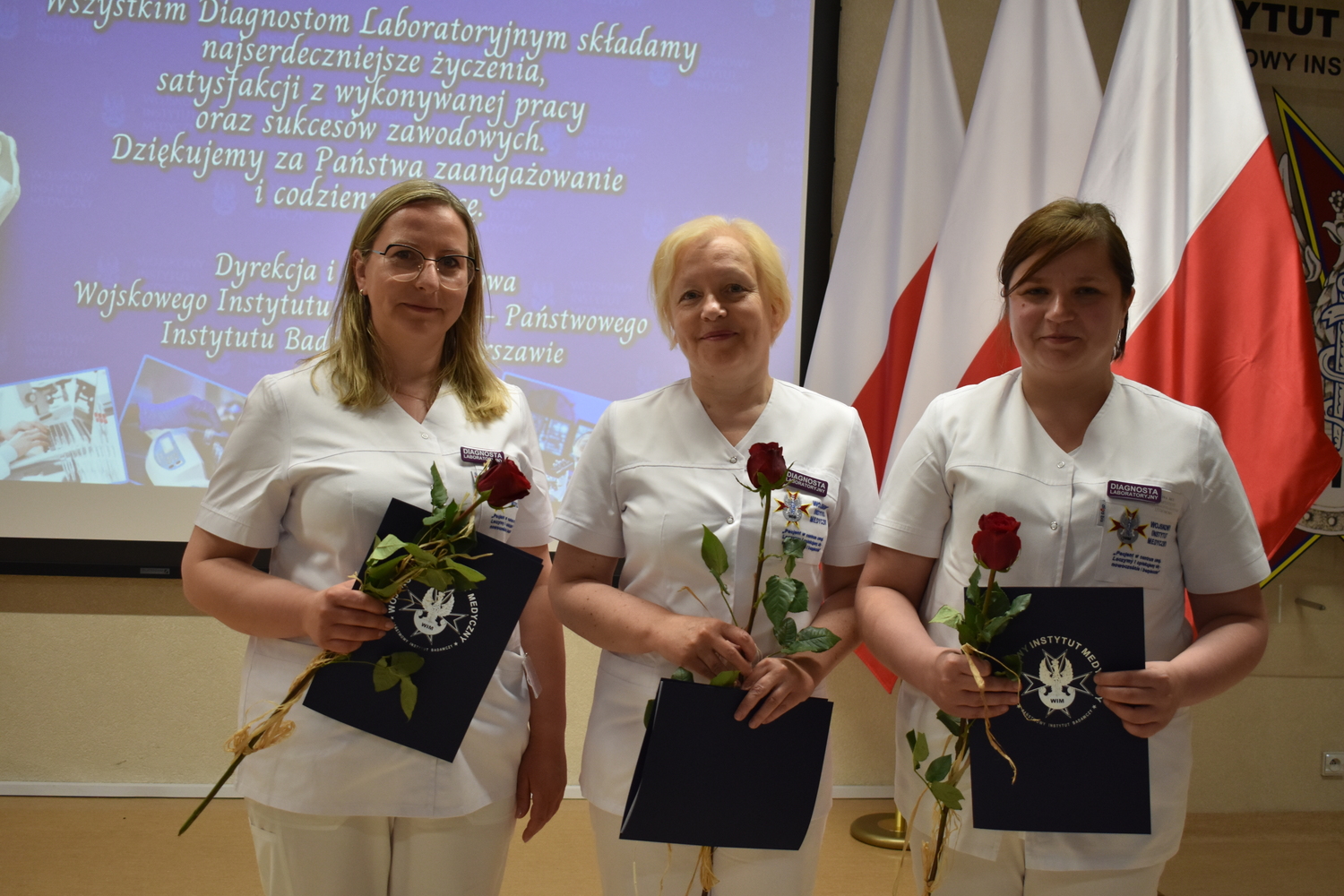 Odznaczenia i Wyróżnienia dla Diagnostów Laboratoryjnych w Wojskowym Instytucie Medycznym w Warszawie