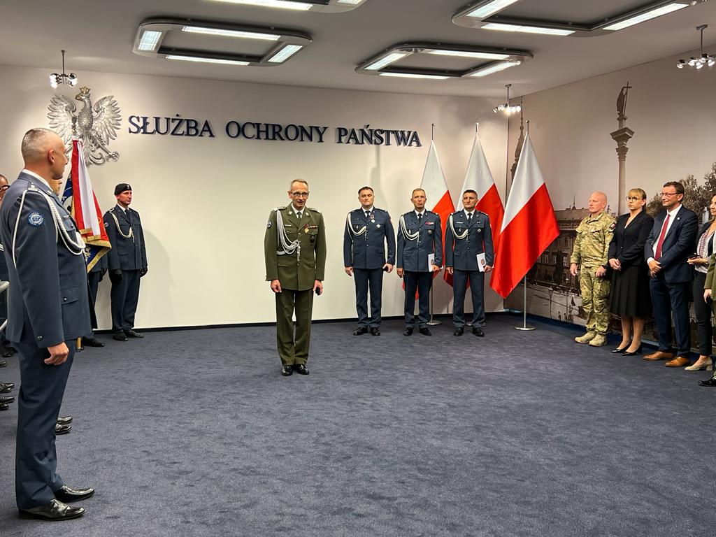 Uroczyste wręczenie nominacji i odznaczeń w ramach obchodów Święta SOP