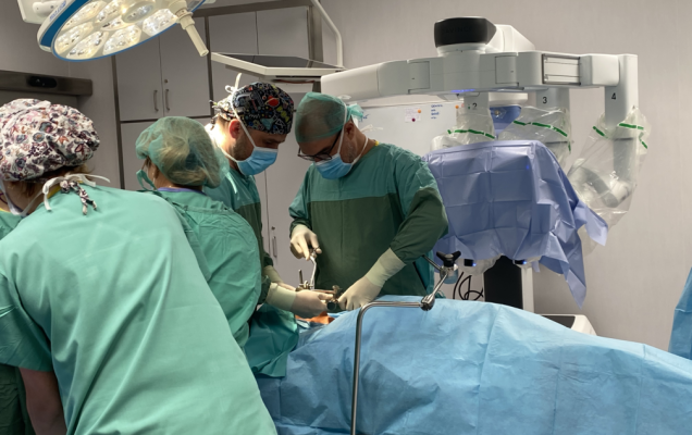 Operacja certyfikująca w Centrum Chirurgii Robotycznej WIM-PIB