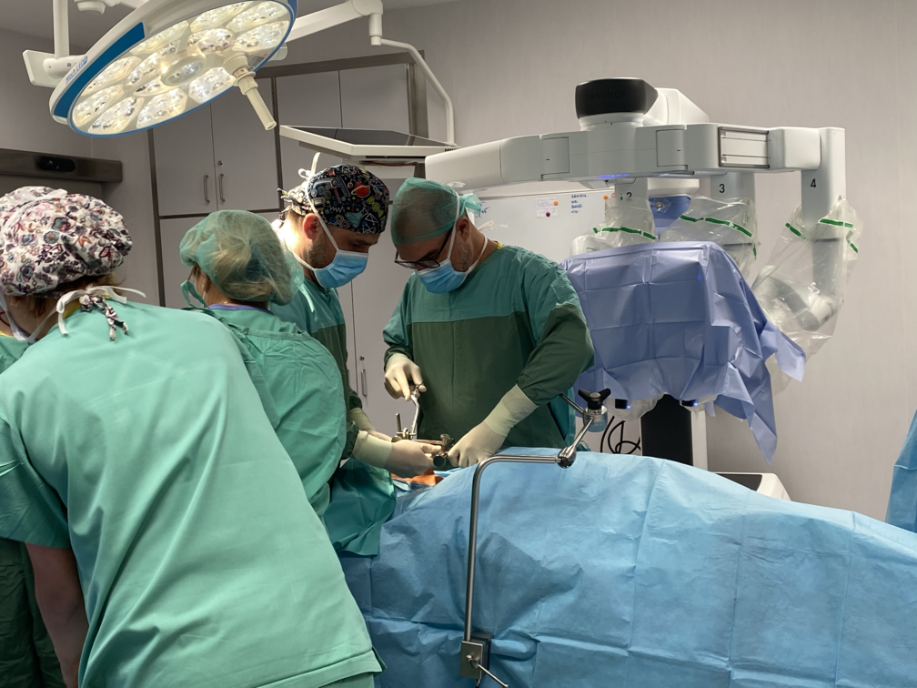Operacja certyfikująca w Centrum Chirurgii Robotycznej WIM-PIB