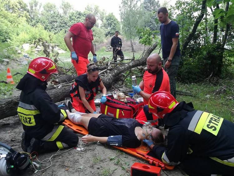 Kurs Pre Hospital Trauma Course w Centrum Kształcenia Podyplomowego Wojskowego Instytutu Wojskowego w Warszawie