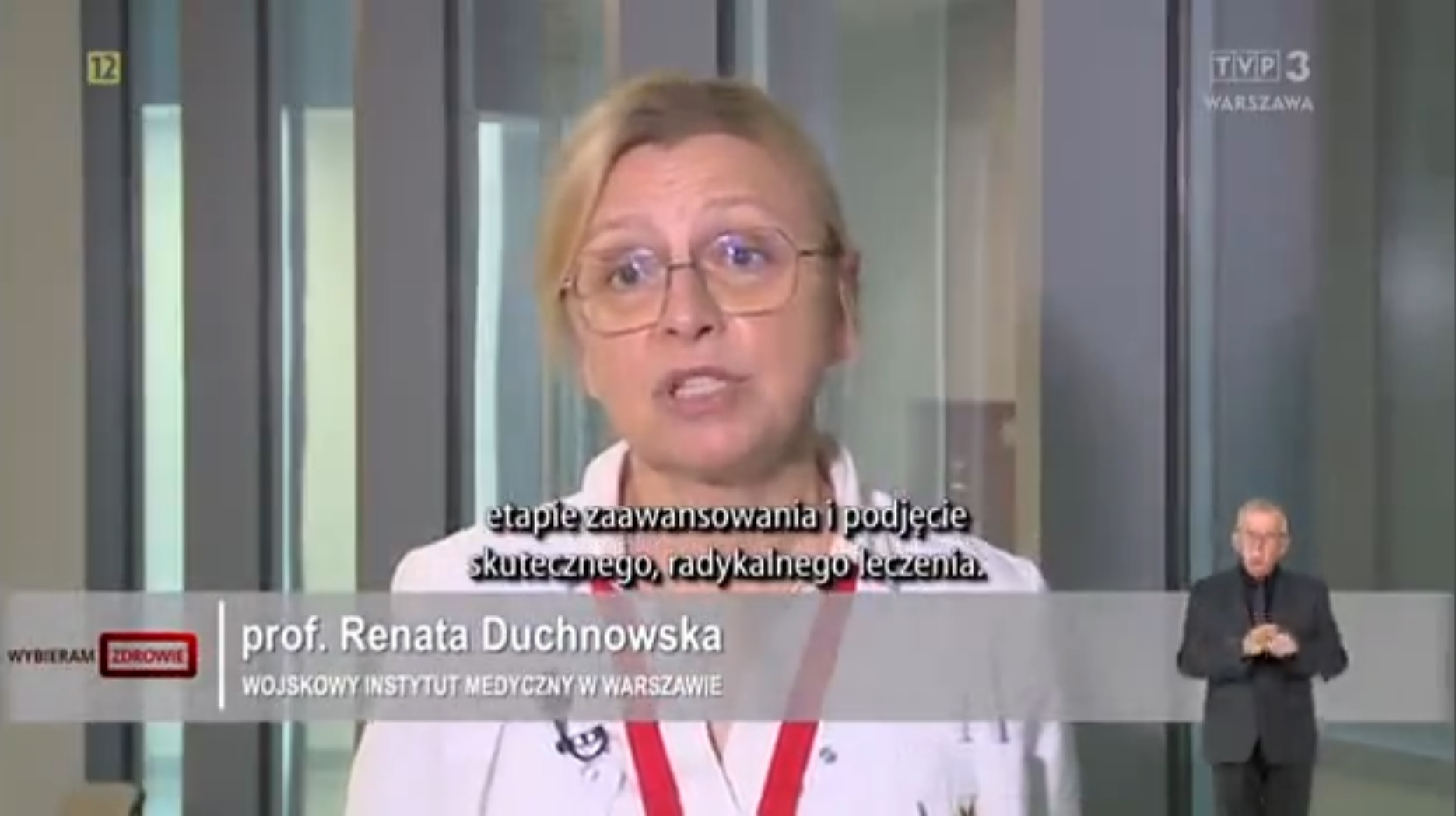 Zrzut ekranu z programu telewizyjnego wybieram zdrowie