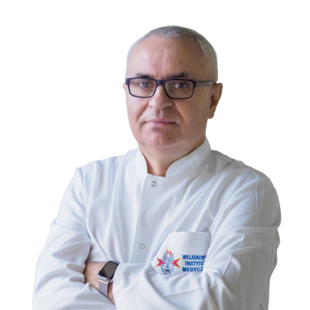 Jacek Doniec Kierownik Centrum Chirurgii Robotycznej Wojskowego Instytutu Medycznego w Warszawie