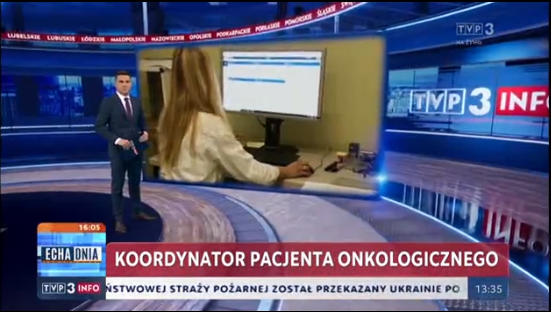 Zrzut ekranu z programu Echa Dnia