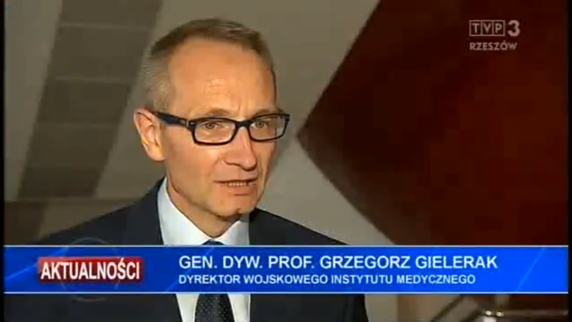 Zrzut ekranu z programu telewizyjnego Aktualności