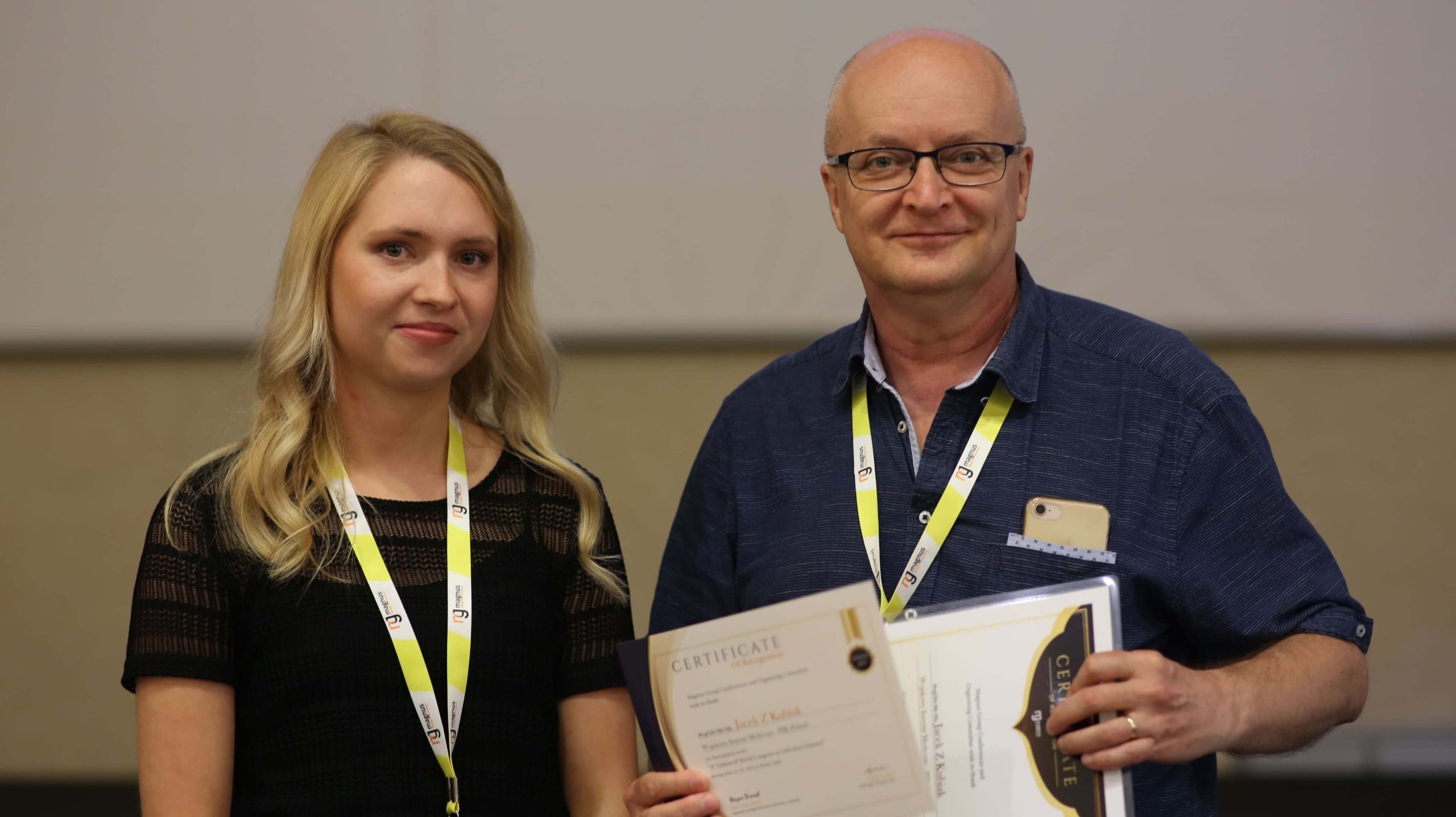 Profesor Jacek Kubiak z Wojskowego Instytutu Medycznego w Warszawie na 4th Edition of World Congress on Infectious Diseases w Rzymie