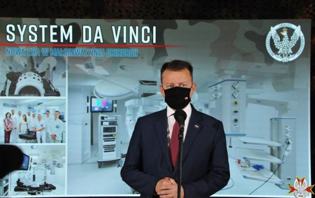 Wystąpienie Ministra Obrony Narodowej na otwarciu centrum chirurgii robotycznej