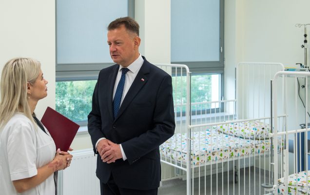 Otwarcie Oddziału Chorób Dziecięcych w szpitalu w Legionowie Wojskowego Instytutu Medycznego.