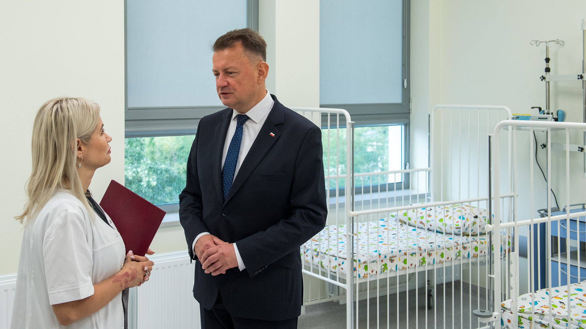 Otwarcie Oddziału Chorób Dziecięcych w szpitalu w Legionowie Wojskowego Instytutu Medycznego.