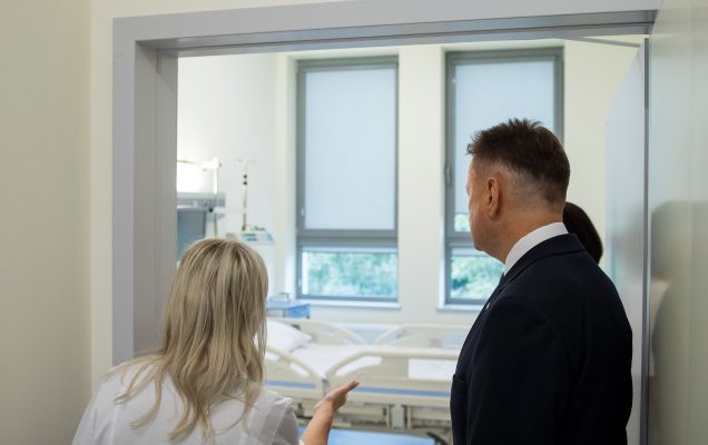 Otwarcie Oddziału Chorób Dziecięcych w szpitalu w Legionowie Wojskowego Instytutu Medycznego.