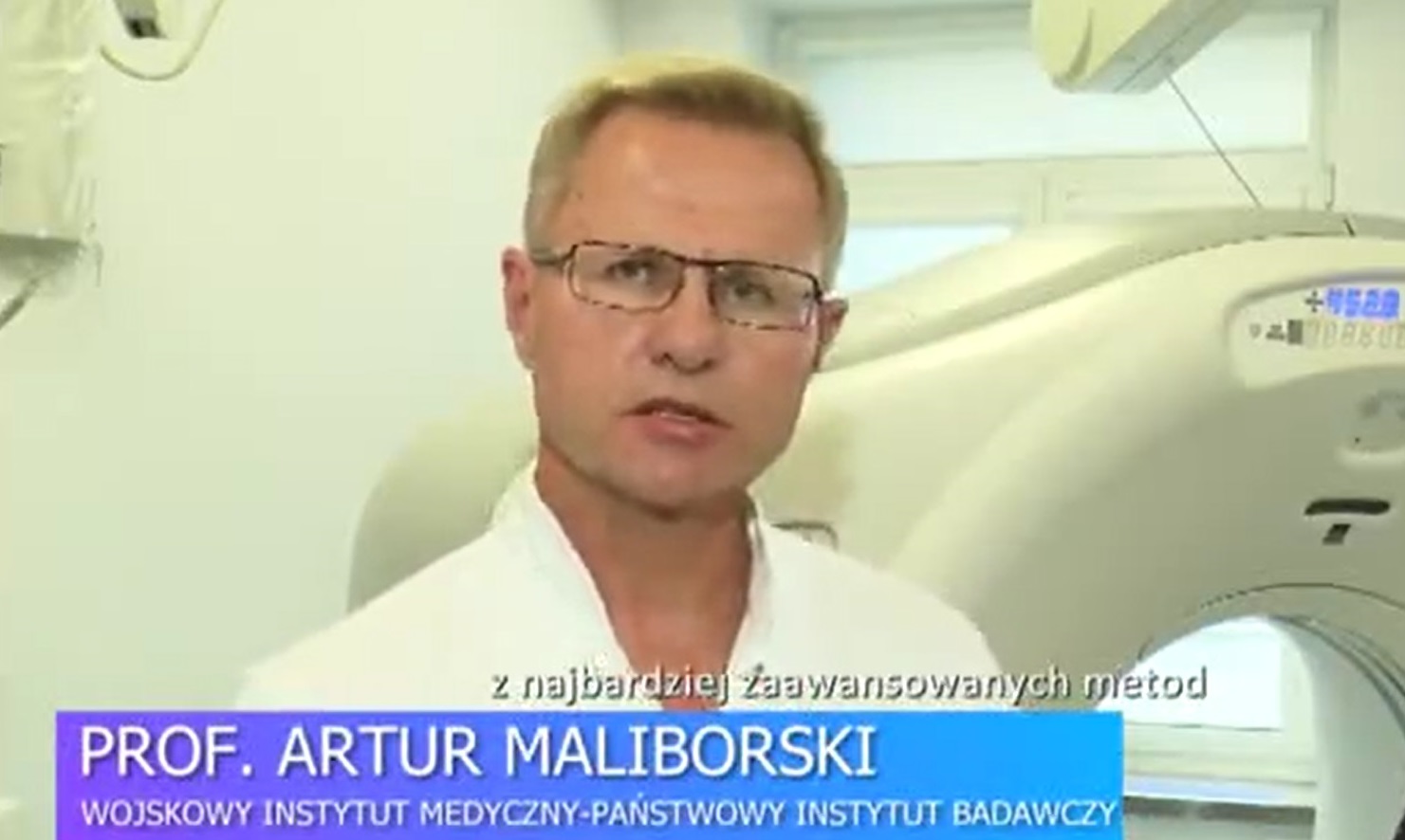Zrzut ekranu z programu telewizyjnego Zdrowie na receptę