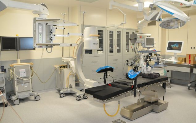 sala zabiegowa w Klinice Urologii w Wojskowym Instytucie Medycznym