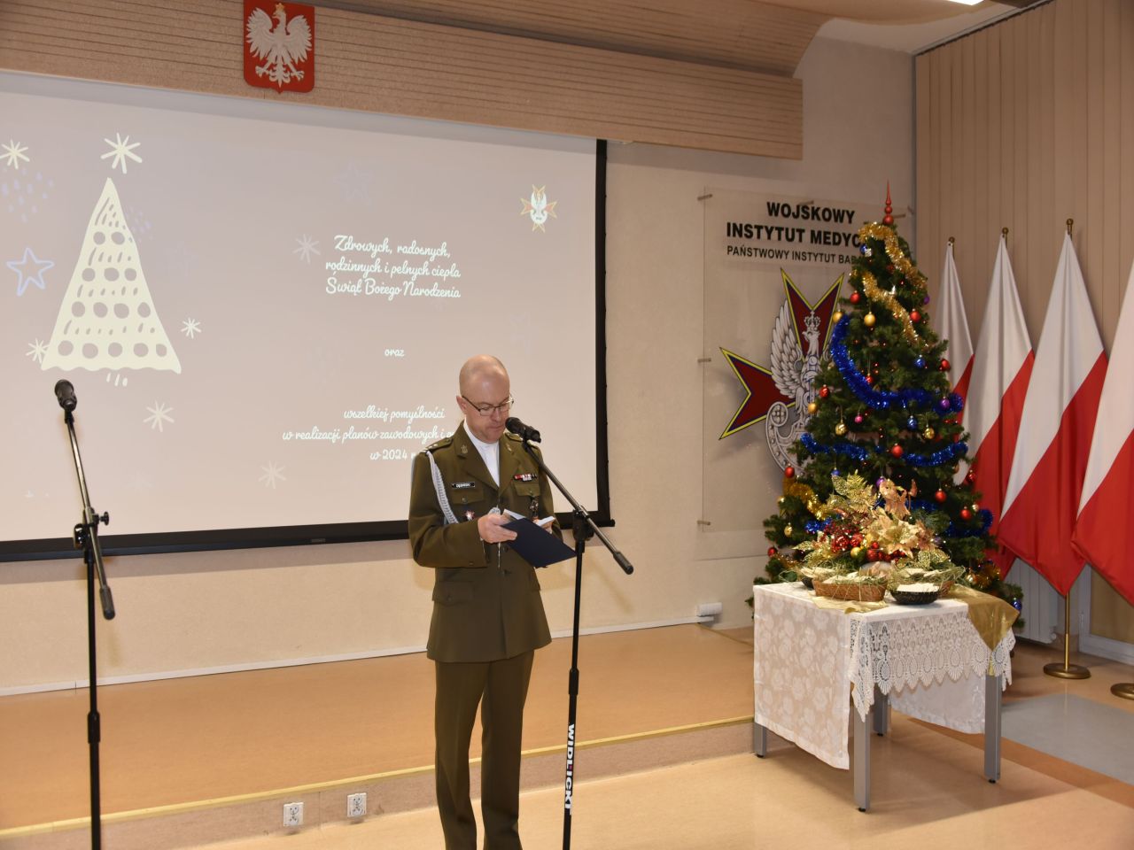 wigilia w wojskowym instytucie medycznym 2023