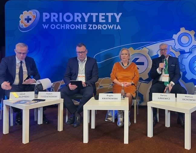 Priorytety w ochronie zdrowia z udziałem prof. Dariusza Jurkiewicza