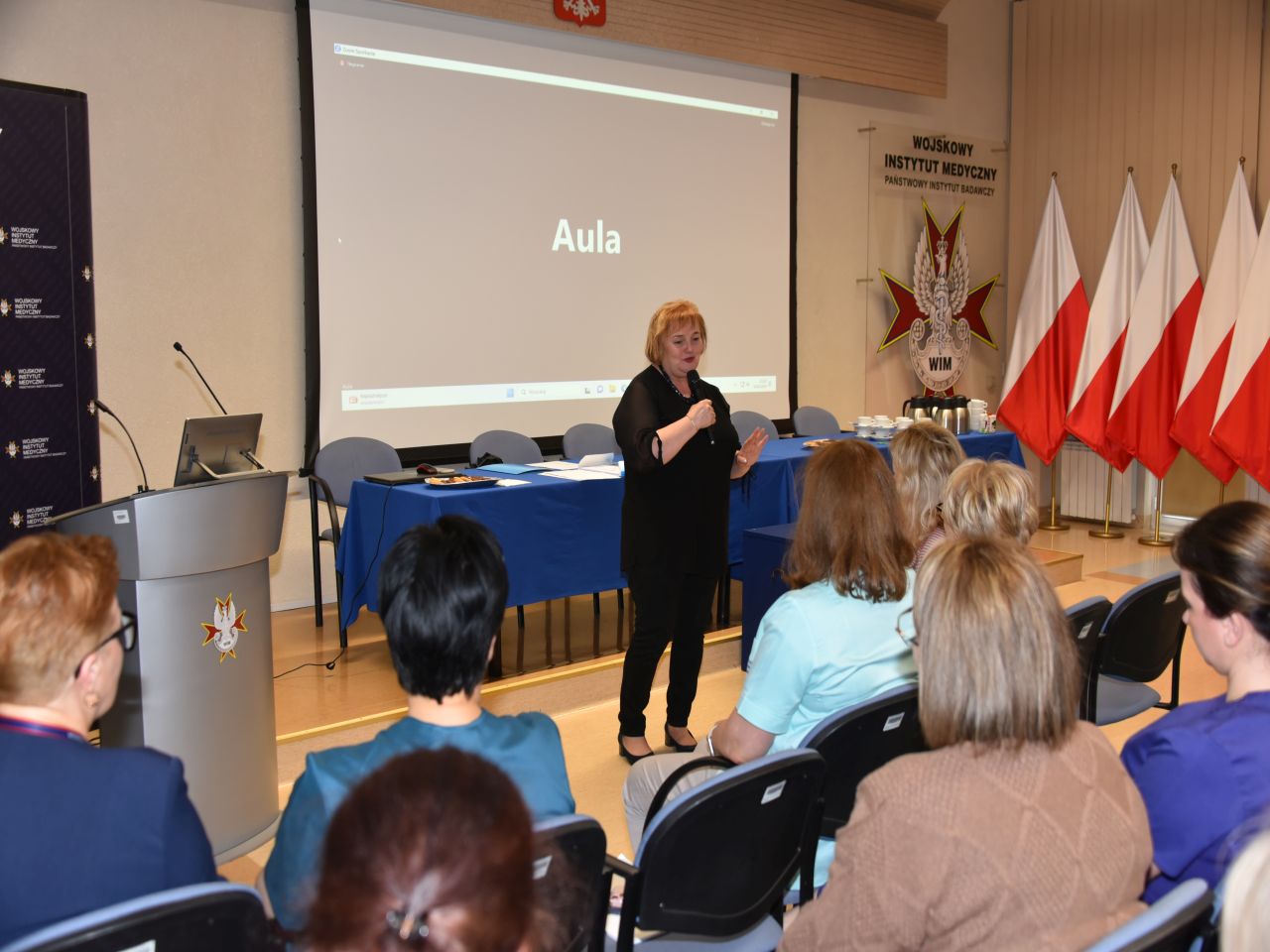 Inauguracja koła Profesjonalizm i Pasja Polskiego Towarzystwa Pielęgniarskiego w Wojskowym Instytucie Medycznym w Warszawie