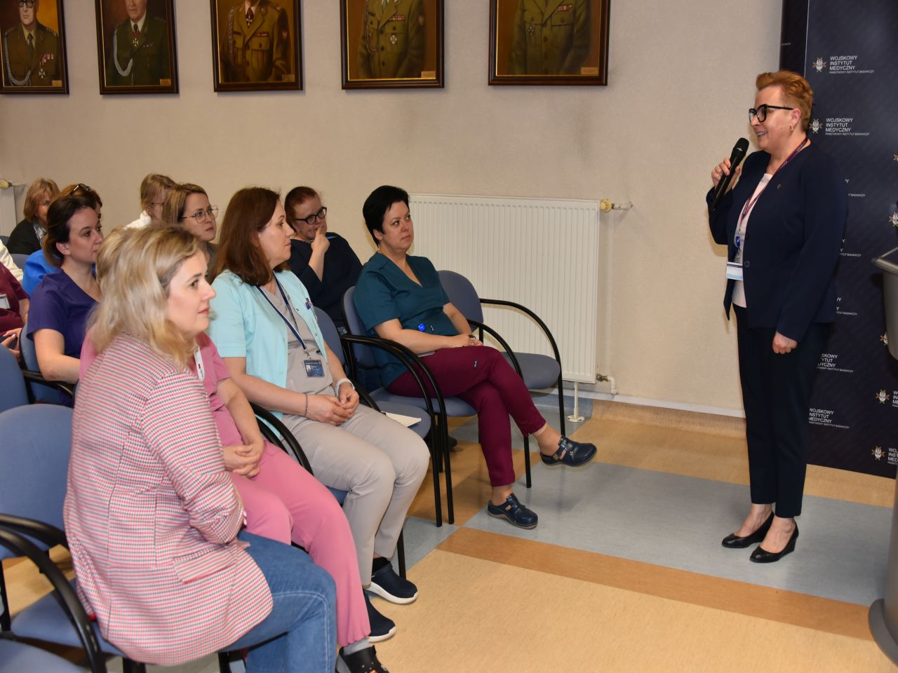 Inauguracja koła Profesjonalizm i Pasja Polskiego Towarzystwa Pielęgniarskiego w Wojskowym Instytucie Medycznym w Warszawie