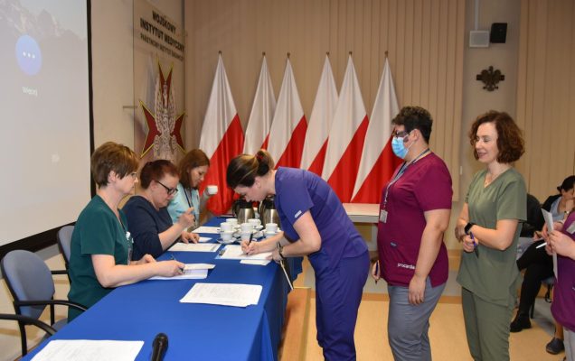 Inauguracja koła Profesjonalizm i Pasja Polskiego Towarzystwa Pielęgniarskiego w Wojskowym Instytucie Medycznym w Warszawie