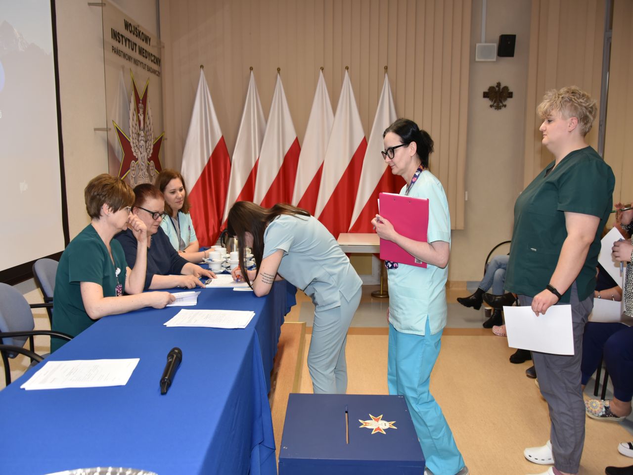 Inauguracja koła Profesjonalizm i Pasja Polskiego Towarzystwa Pielęgniarskiego w Wojskowym Instytucie Medycznym w Warszawie