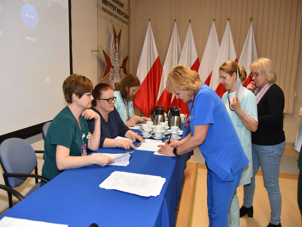 Inauguracja koła Profesjonalizm i Pasja Polskiego Towarzystwa Pielęgniarskiego w Wojskowym Instytucie Medycznym w Warszawie
