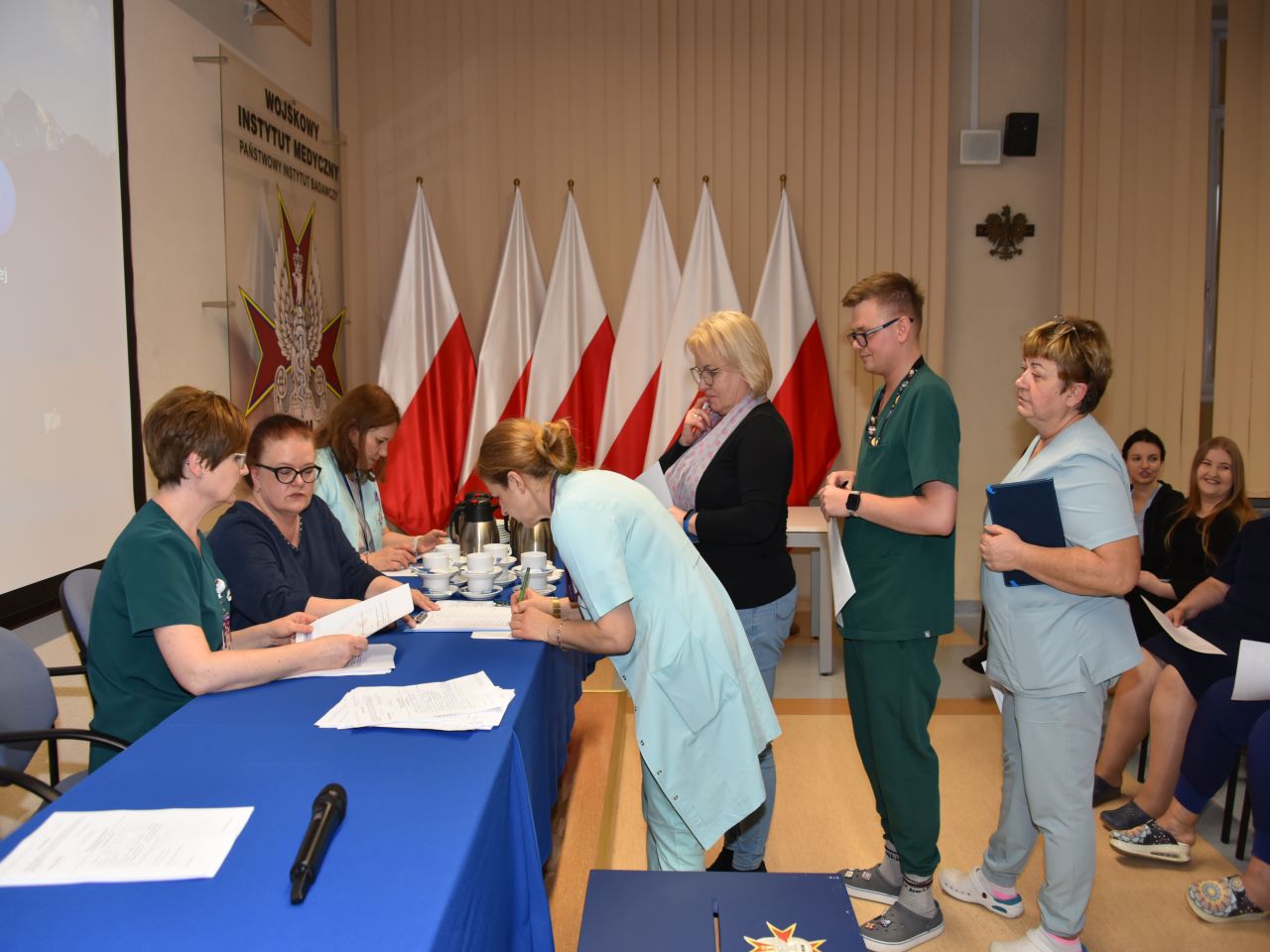 Inauguracja koła Profesjonalizm i Pasja Polskiego Towarzystwa Pielęgniarskiego w Wojskowym Instytucie Medycznym w Warszawie
