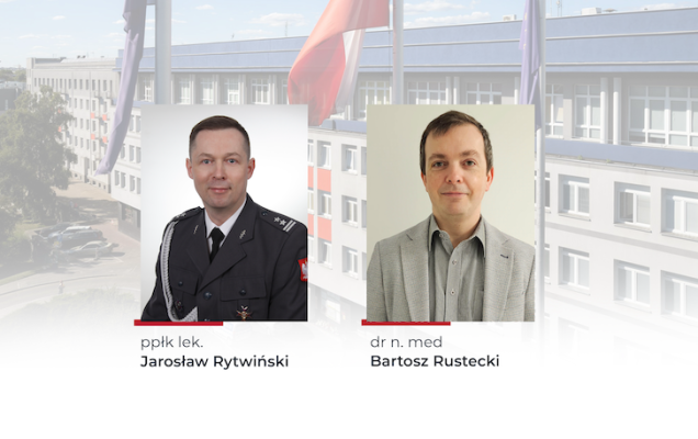 Nowi szefowie SOR Jarosław Rytwiński i Bartosz Rustecki