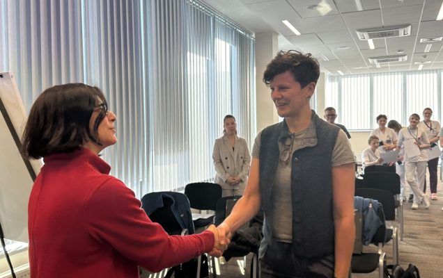 Kurs z kontroli zakażeń szpitalnych zrealizowany przez specjalistów ze Stanów Zjednoczonych w Wojskowym Instytucie Medycznym-PIB w Warszawie