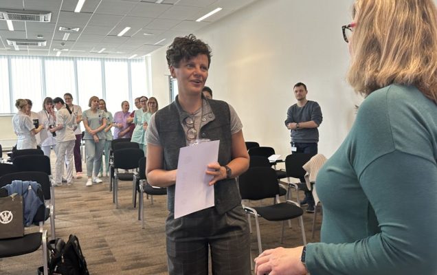 Kurs z kontroli zakażeń szpitalnych zrealizowany przez specjalistów ze Stanów Zjednoczonych w Wojskowym Instytucie Medycznym-PIB w Warszawie