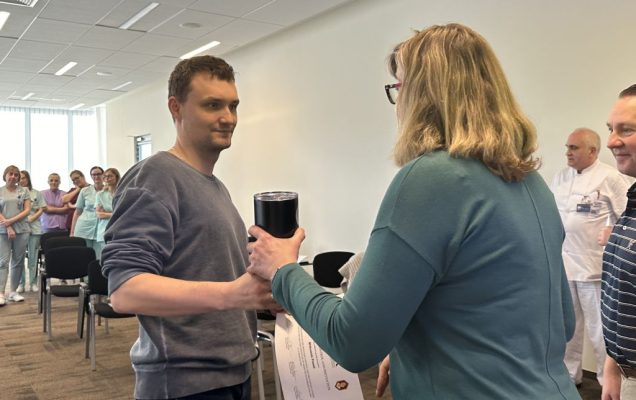 Kurs z kontroli zakażeń szpitalnych zrealizowany przez specjalistów ze Stanów Zjednoczonych w Wojskowym Instytucie Medycznym-PIB w Warszawie