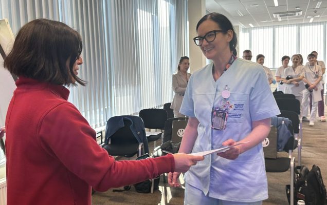 Kurs z kontroli zakażeń szpitalnych zrealizowany przez specjalistów ze Stanów Zjednoczonych w Wojskowym Instytucie Medycznym-PIB w Warszawie