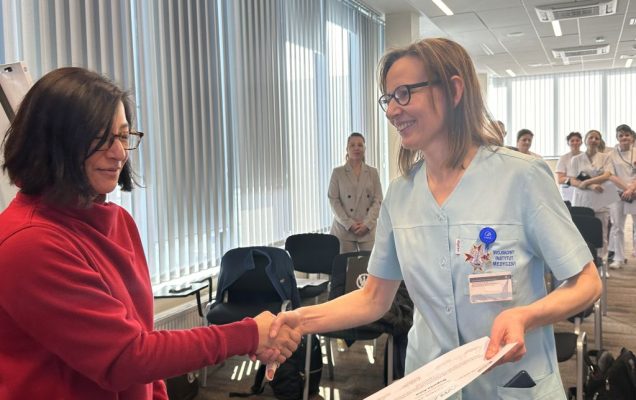 Kurs z kontroli zakażeń szpitalnych zrealizowany przez specjalistów ze Stanów Zjednoczonych w Wojskowym Instytucie Medycznym-PIB w Warszawie