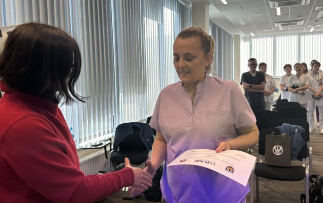 Kurs z kontroli zakażeń szpitalnych zrealizowany przez specjalistów ze Stanów Zjednoczonych w Wojskowym Instytucie Medycznym-PIB w Warszawie