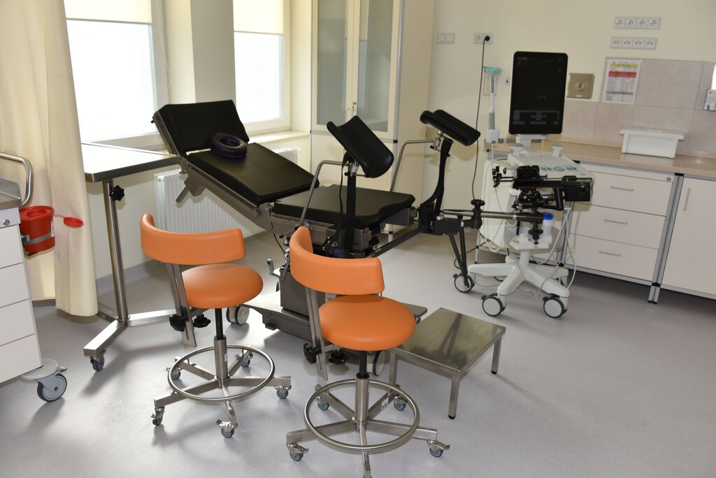 Pierwszy w Polsce PROSTATE UNIT w Wojskowym Instytucie Medycznym. Stanowisko do badania.
