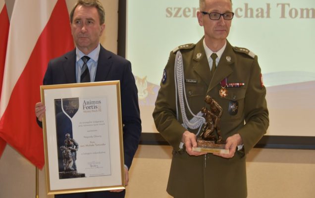 Uroczystość wręczenia nagrody Animus Fortis 2023 w Wojskowym Instytucie Medycznym.